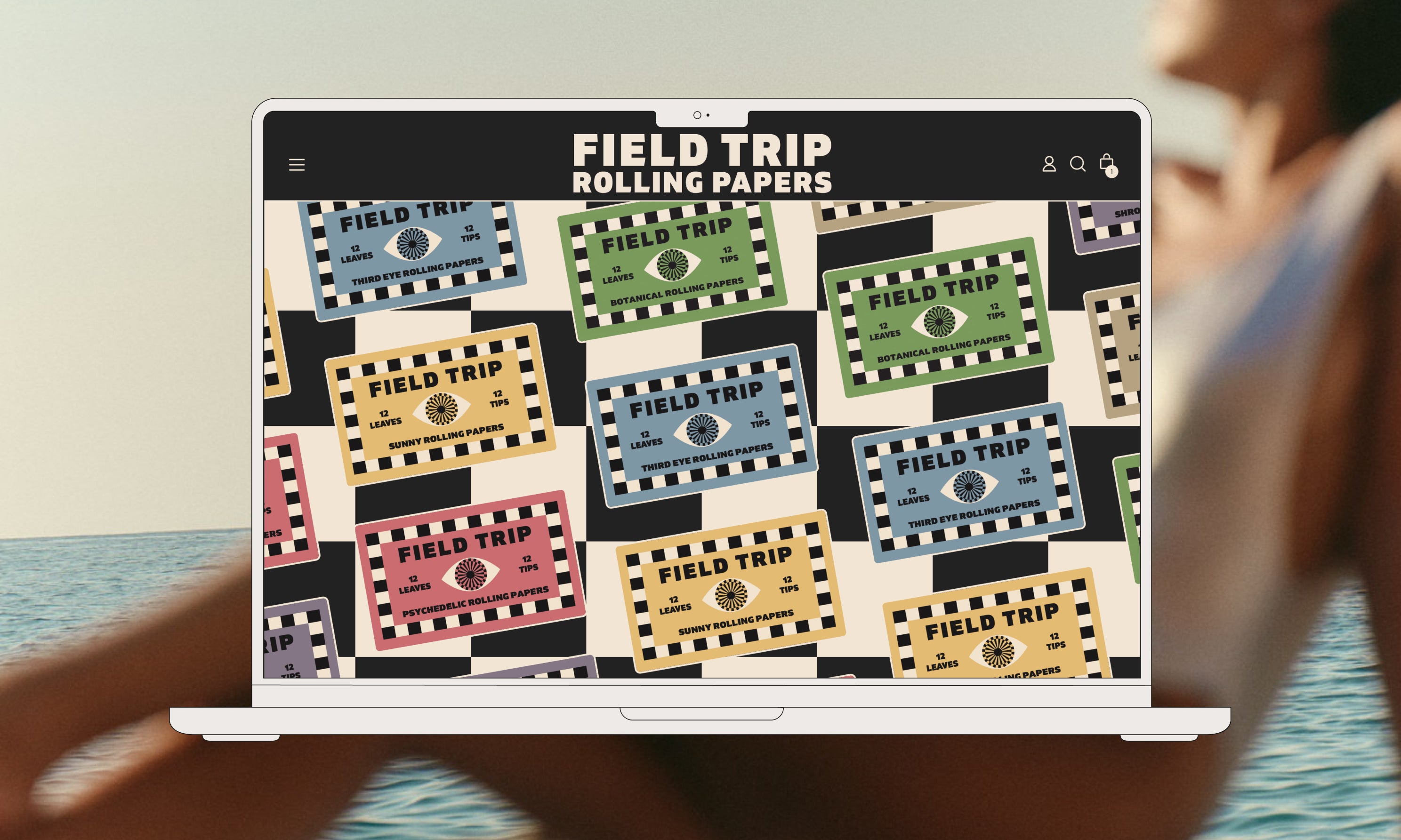A triple redesign for extra-fine, nostalgic rolling papers maven Field Trip